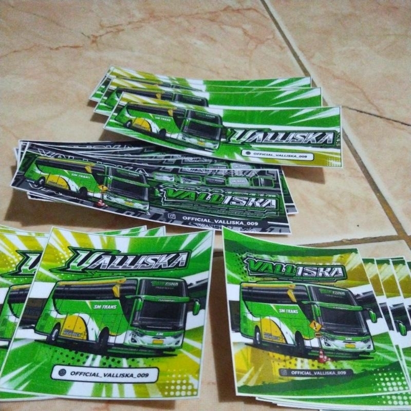 

STIKER BUS VALLISKA