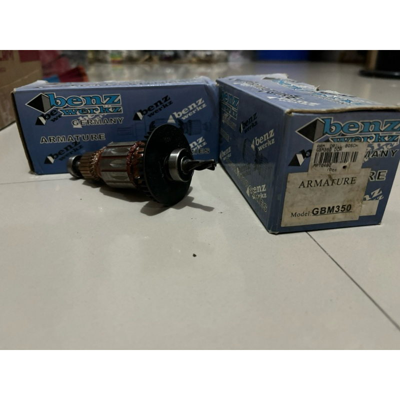 Armature Bor GBM350 Bosch 10mm Bosch Angker Bor GBM 350 Bosch Benz Angkur Benz untuk Mesin Bor Bosch