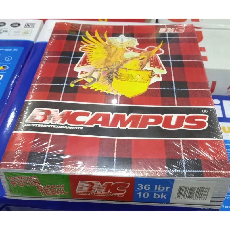 

BOXY BMC CAMPUS Buku Tulis 36 Lembar Tersedia 1 Pack (10 Pcs) / 5 Pcs / 2 Pcs