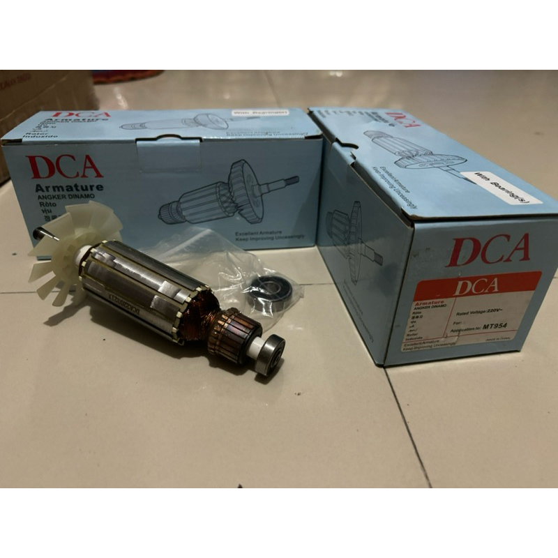 DCA ARMATURE / ANGKER GERINDA TANGAN MAKTEC MT954 / ARMATURE GERINDA MAKTEC MT 954 MERK DCA