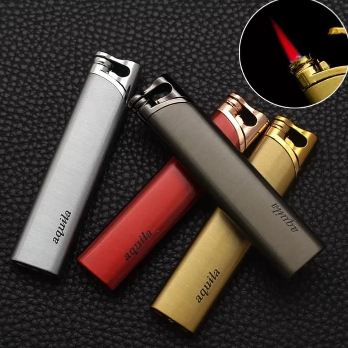 Korek Api Bara Slim Aquila KOREK API UNIK BARA GAS JET STICK AQUILA gf-3907 korek gas stik bisa di i