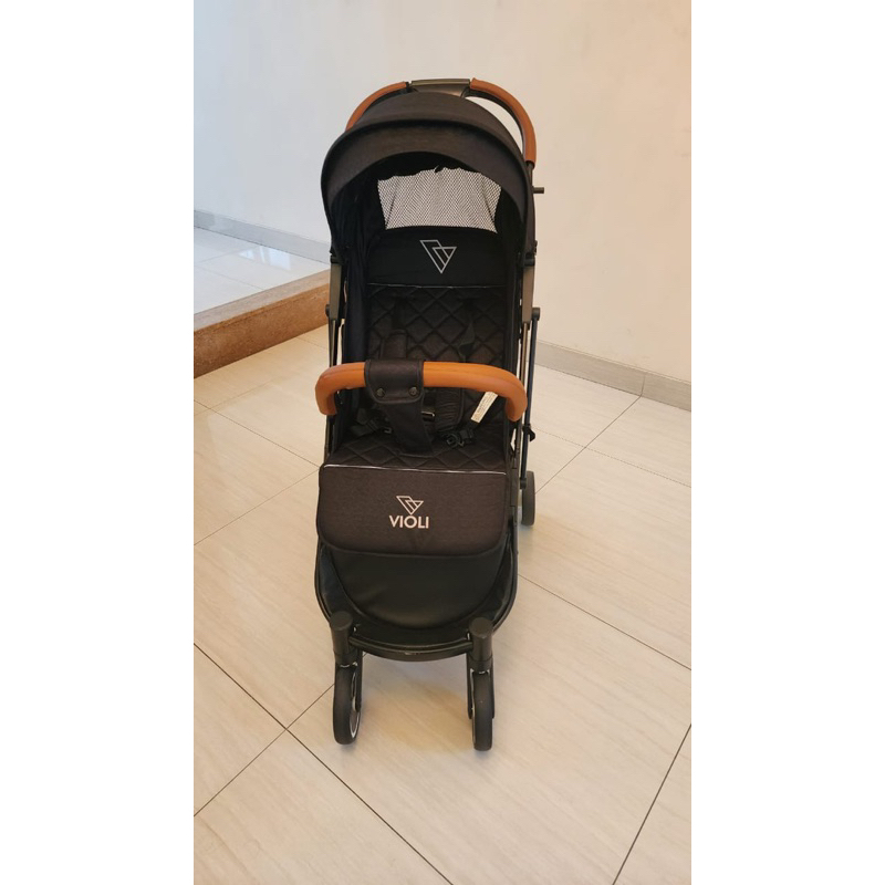 violi travelite stroller emboss preloved include raincoat