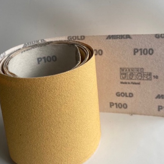 Diskon Amplas velcro meteran 1 cm x 1 meter  Mirka Gold