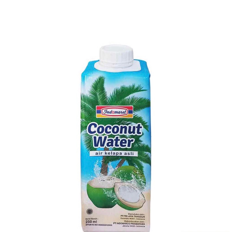

Coconut water 250ml Indomaret