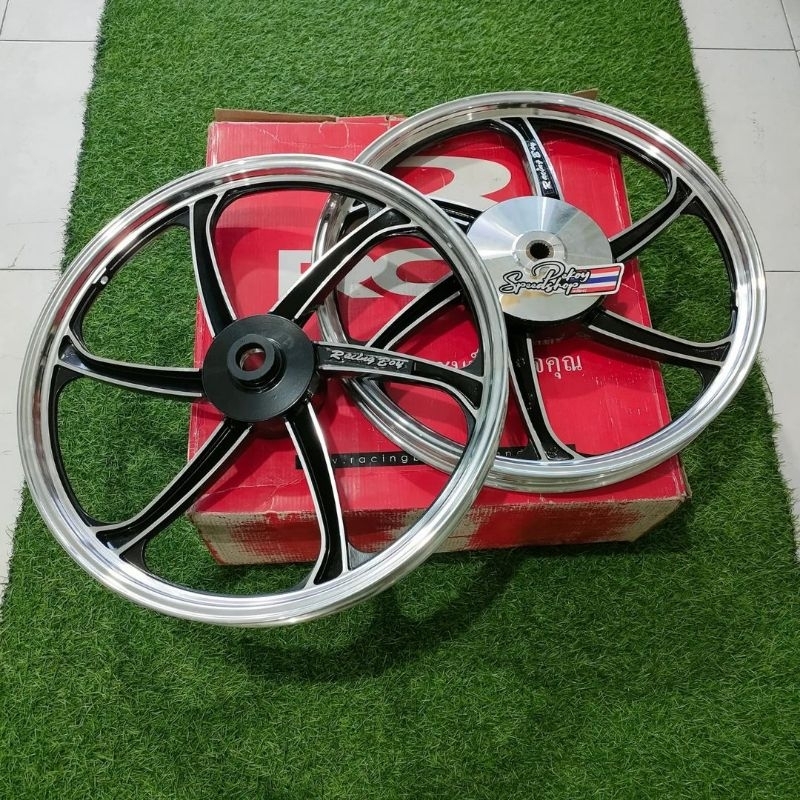 Velg RACINGBOY  Ring 17"  SP688 Yamaha mio NEW OLD STOCK BUKAN BEKAS. WARNA ASLI BUKAN REPAINT. . Pn