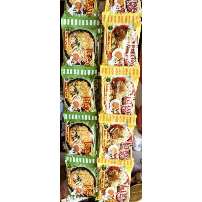 

Mie Instan Mie Jago Isi 10pcs/renceng.