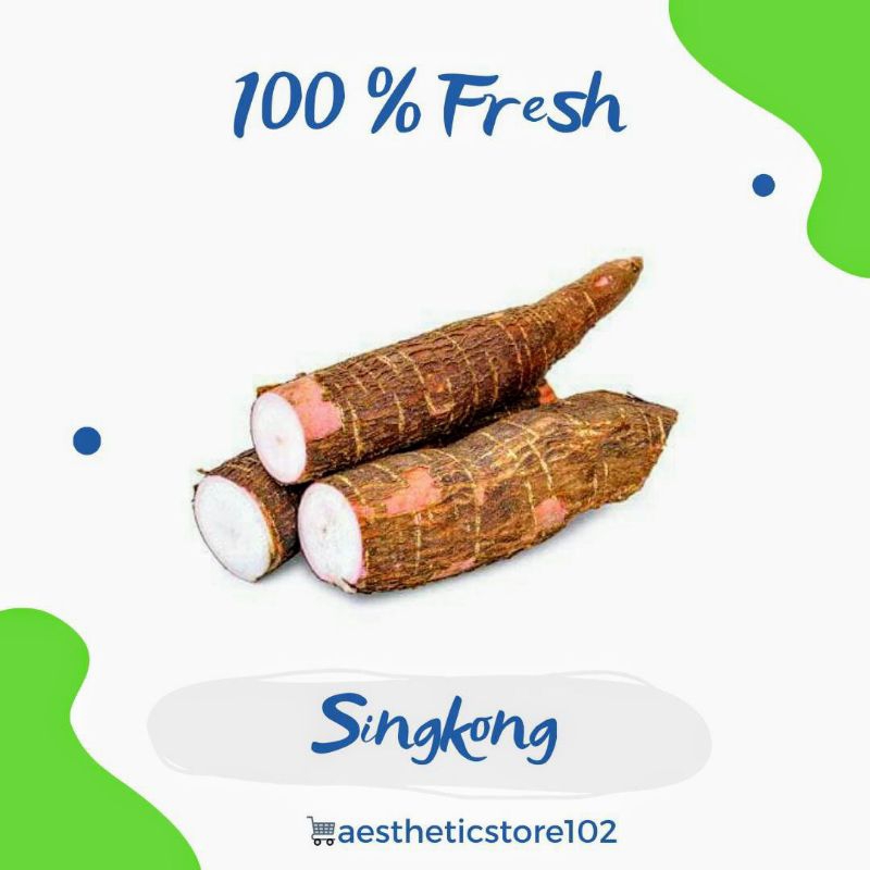 

Singkong 1 Kg Fresh