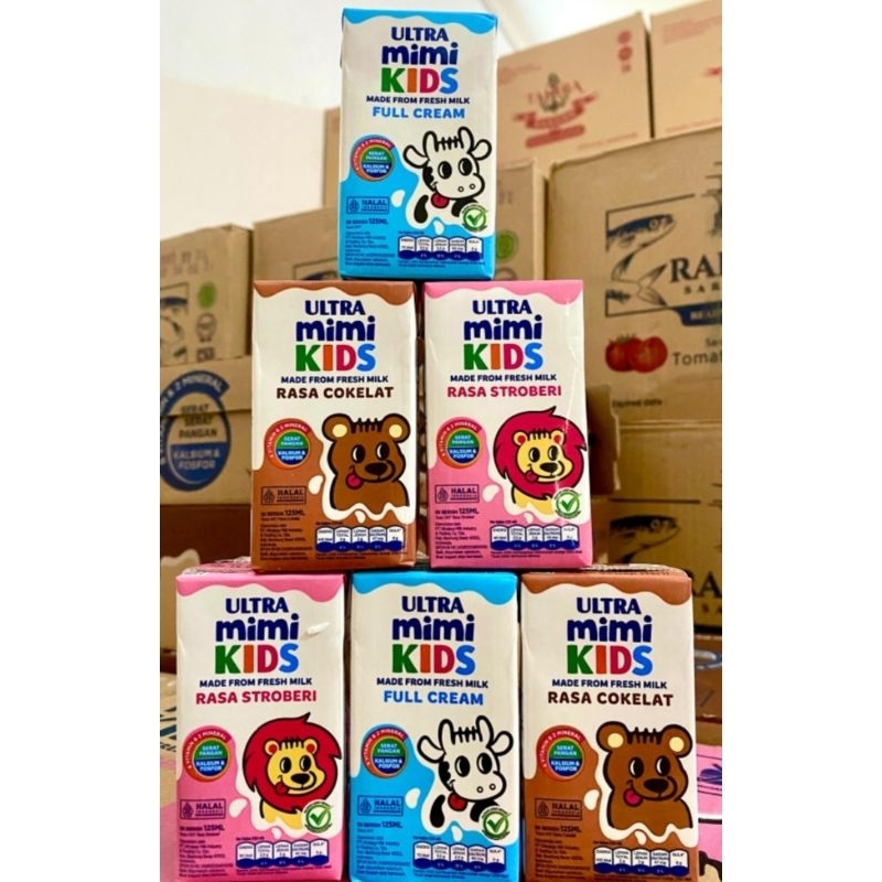 

susu ultra mimi 125ml