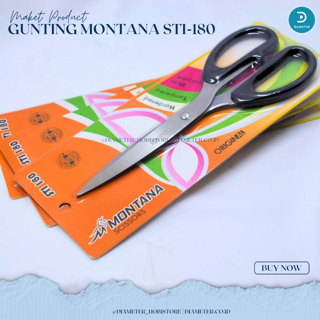 

MONTANA Scissors / Gunting Montana STI-180 RETAIL