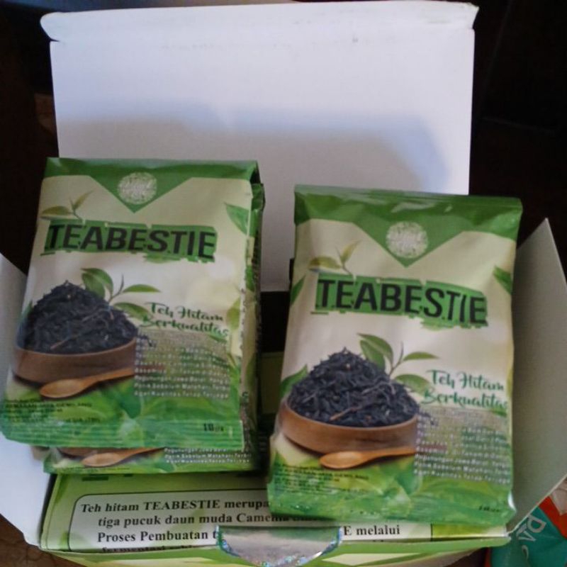 

Teabestie teh hitam mengobati asam urat kolesterol 1 sachet 10gr