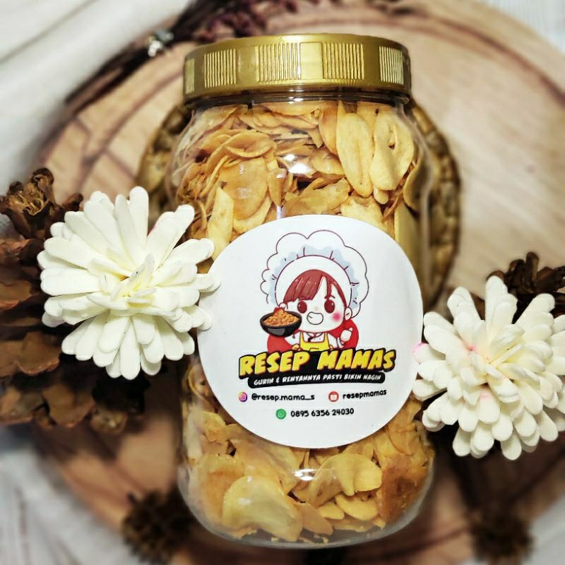 

Resep Mamas - Bawang Putih Goreng Asli Tanpa Campuran Kemasan Toples