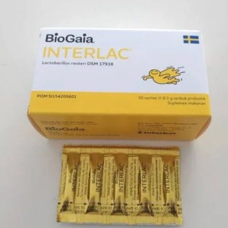 Interlac sachet probiotik anak