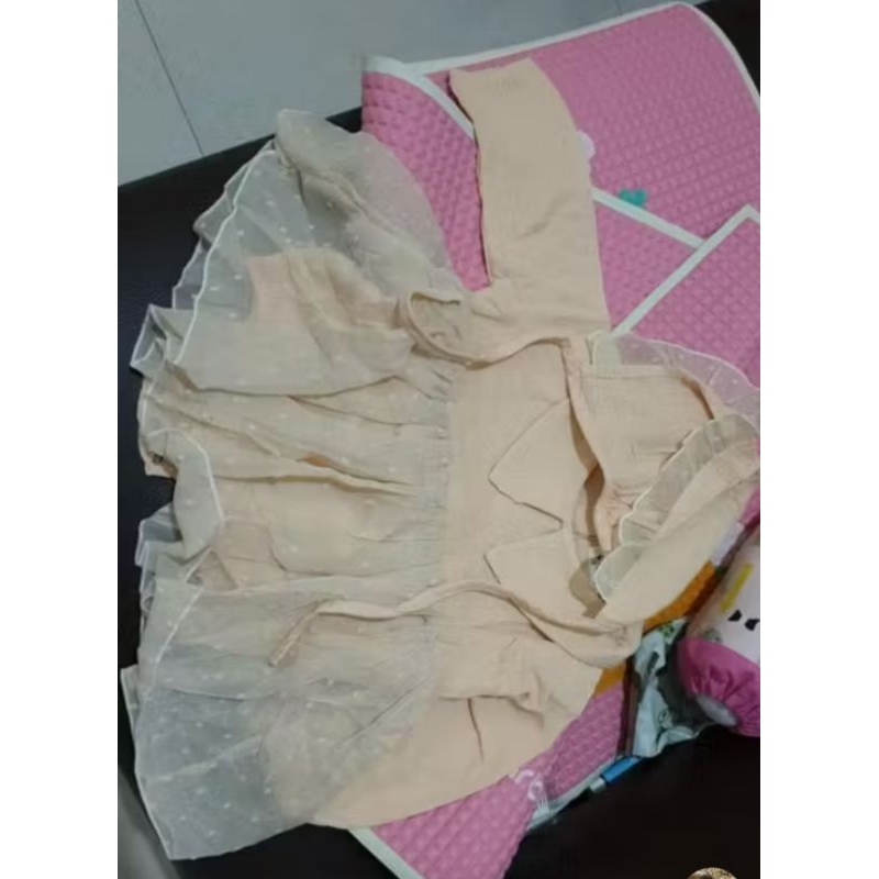 Mimiko - Nyla Set Dress Setelan Bayi Perempuan Bodysuit Rok Topi
