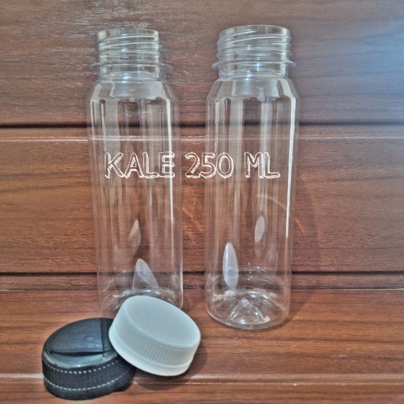 Botol kale 250ml,Botol minuman ukuran 250ml bahan tebal 18 gram,Botol minuman 250ml,Botol juice
