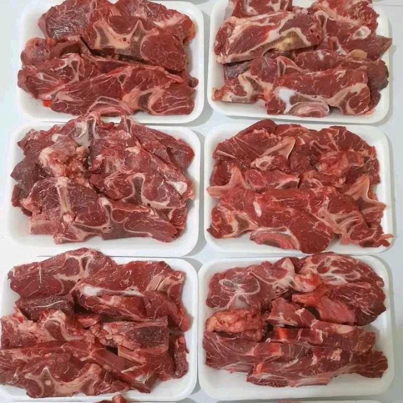 

Iga gondrong / tulang iga neckbone 1kg frozen