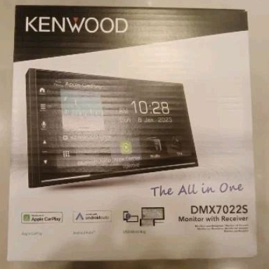 KENWOOD DMX 7022S - Headunit Double Din Tape Audio DMX 7022S - HU KENWOOD DMX 7022S UNIVERSAL
