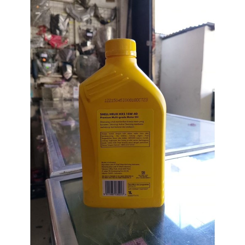 OLI MOTOR UNTUK MOTOR MANUAL 1L SHELL HELIX
