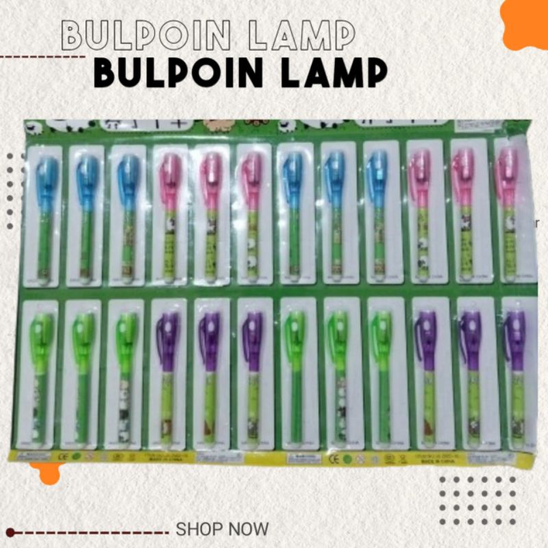 BULPEN AJAIB BULPOIN LAMPU AJAIB MAINAN ANAK PEN MAGIC