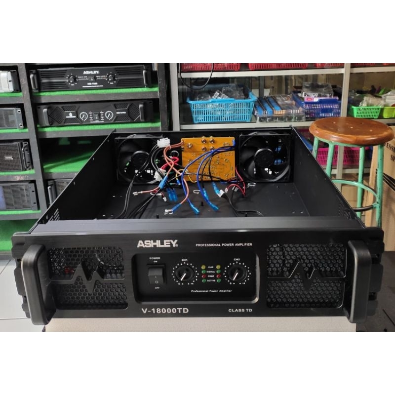 Box Power 3U 2 Channel Copotan Power BU Klas TD Komplit Accesories