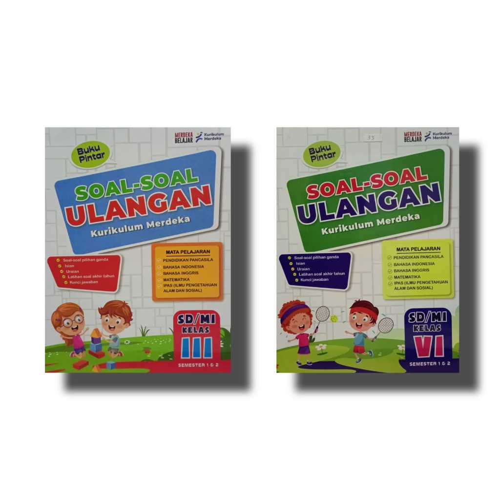 Buku Pintar Soal-Soal Ulangan Kelas 3,6 - Duta Prestasi