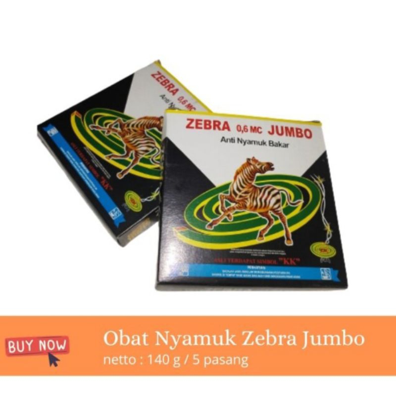 Obat Nyamuk bakar Zebra Jumbo MURAH