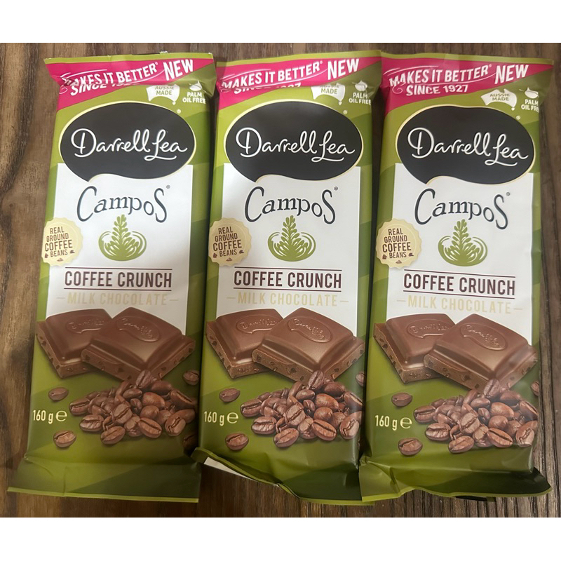 

Darrell Lea with Campos 160g
