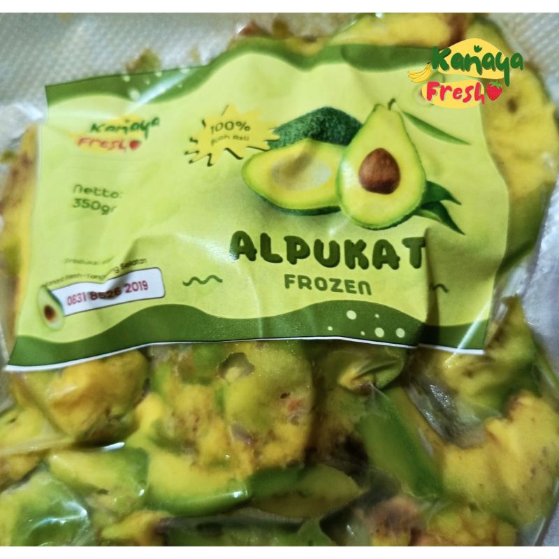 

Buah Alpukat Frozen kemasan 350gr
