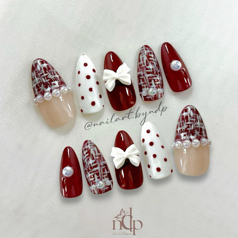 Press On Nails | Kuku Palsu | Fake Nails | Wedding | Engagement | Wisuda | Gel Polish | Cat Eye | 3D