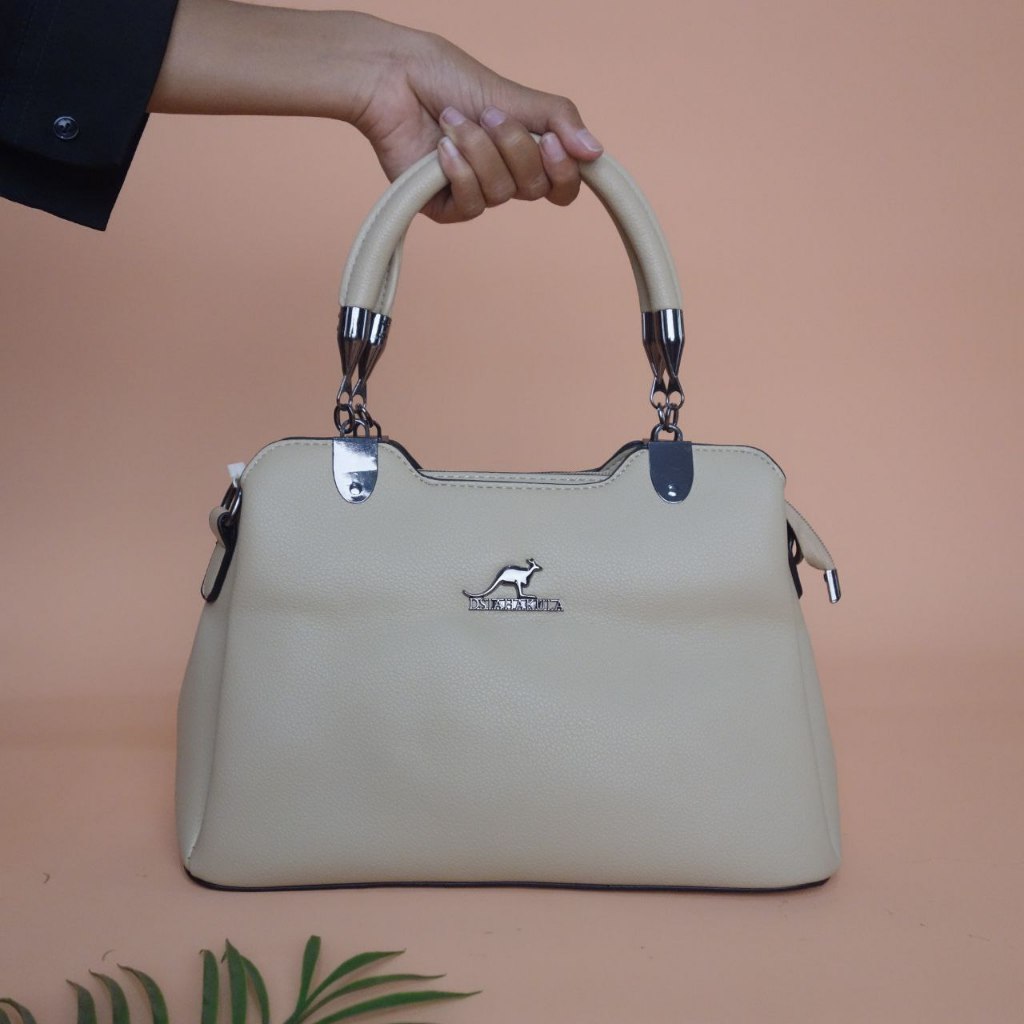 Tas Jinjing Wanita Fumiko Bag Desain Simple Elegan Ukuran Sedang Muat Banyak Cocok untuk Kerja Kulia
