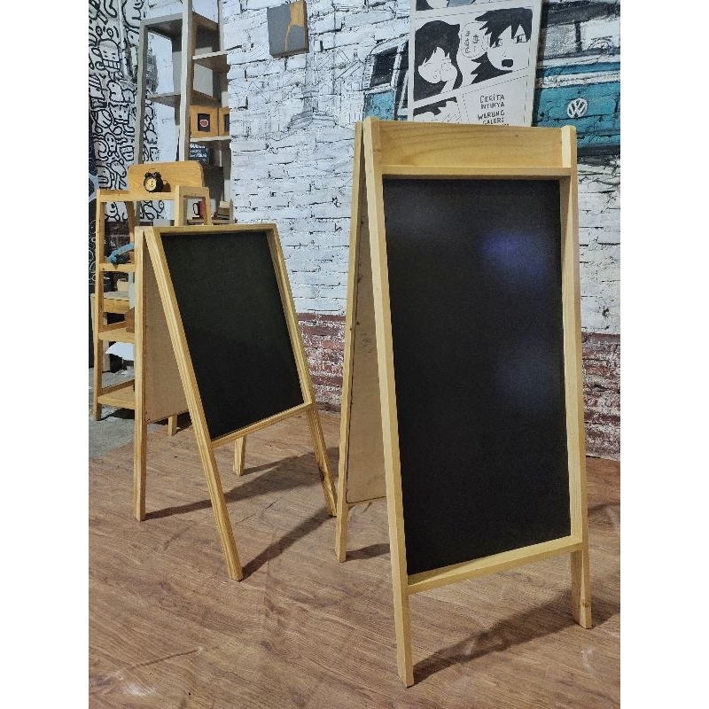 

STANDING BLACKBOARD 2 MUKA/PAPAN TULIS KAPUR/CHALKBOARD