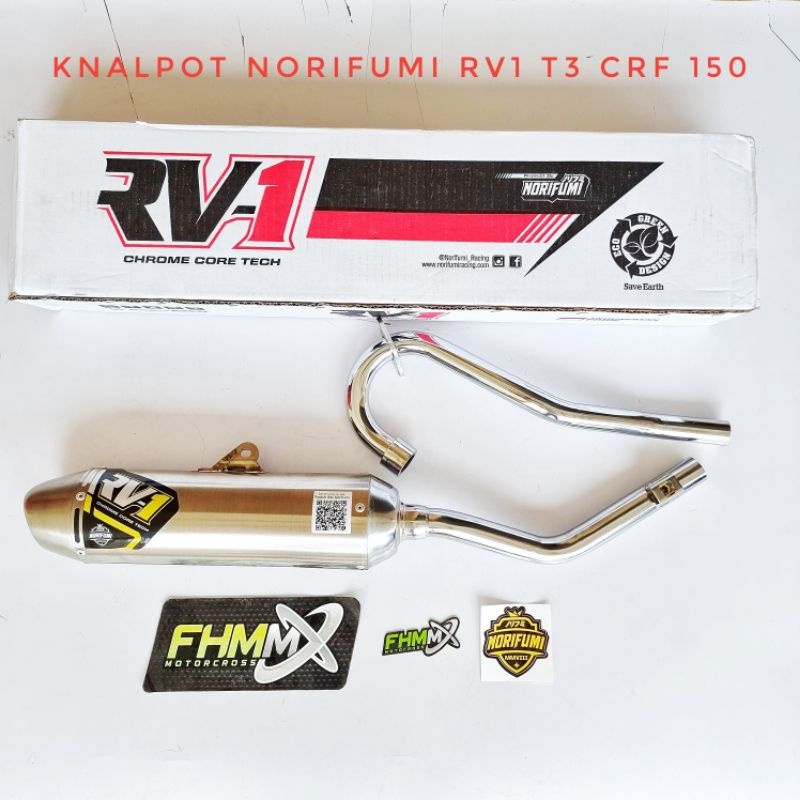 Knalpot Norifumi RV1 T3 CRF 150 WR155