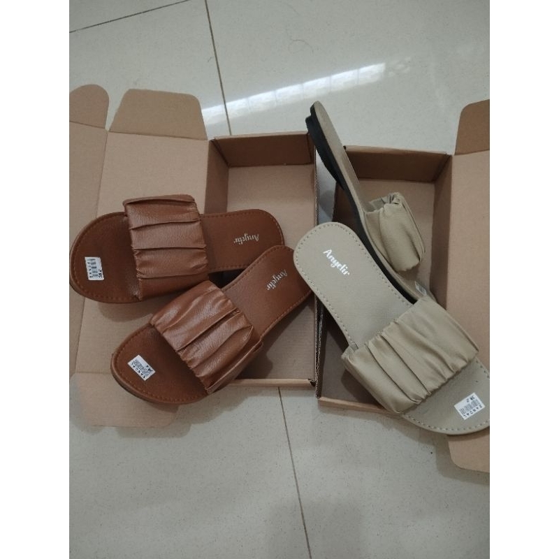 Sandal Kerut Wanita