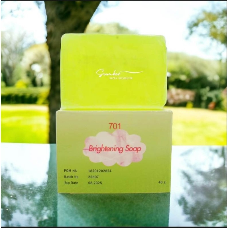 Sabun 701 Brightening Soap Hijau/Orange Original Bpom