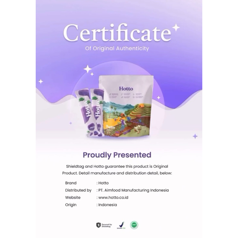 

( murah banget ) hottopurto 100% original exp 2026 multigrain oat