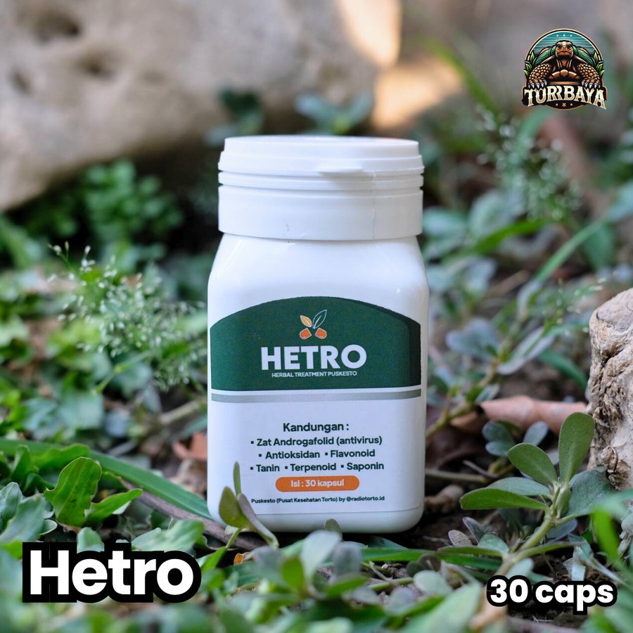 Hetro Herbal Treatment / Obat Herbal Kura Darat / Vitamin Tortoise
