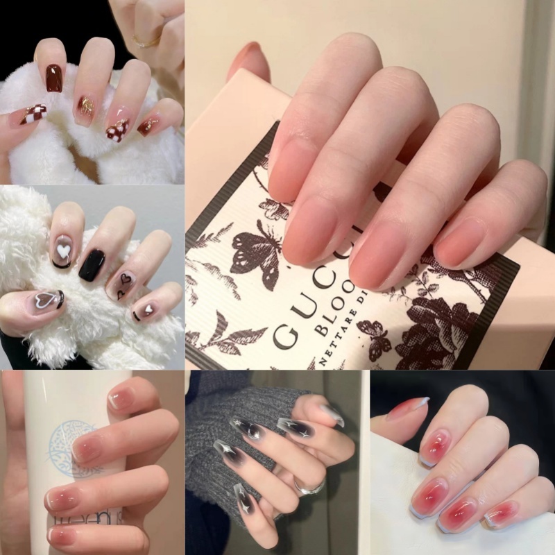 Kuku Palsu Nail Art Nail Art Kuku Palsu Kuku Palsu Pengantin Kuku Palsu Anak