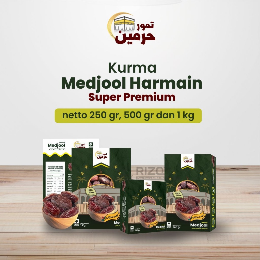 

KURMA MEDJOL HARAMAIN SUPER PREMIUM 500GR