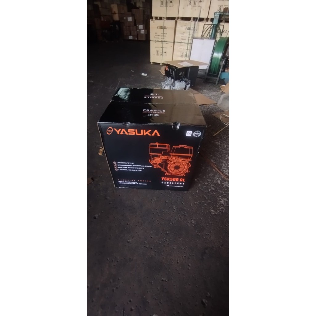 YSK 500 GL PUTARAN LAMBAT | MESIN PENGGERAK BENSIN YSK500GL | MESIN PERAHU KETINTING