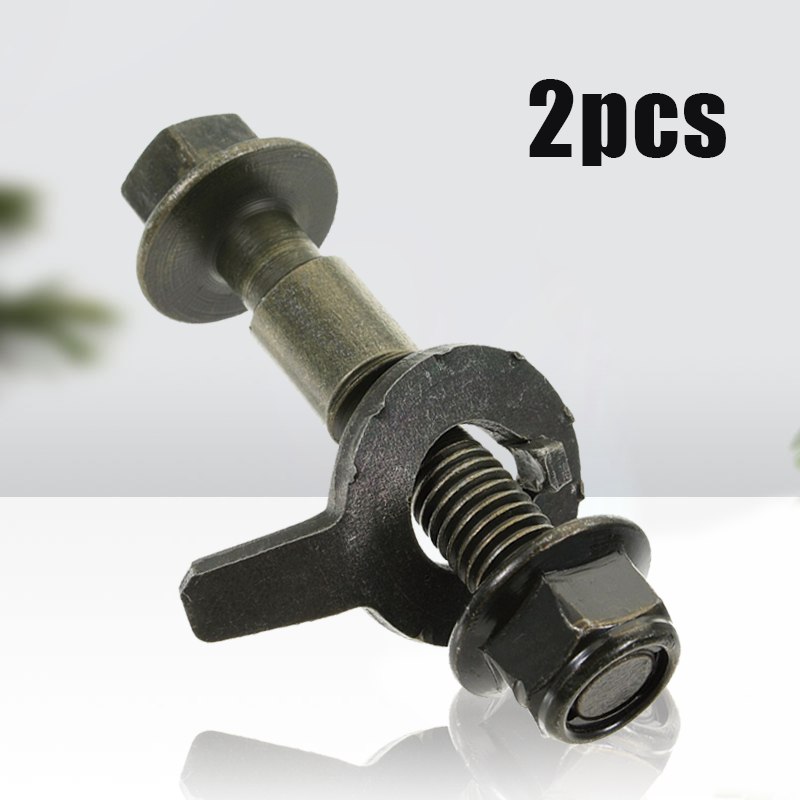 12mm 2pcs Chamber Spooring Nut Baut Camber Spooring America Align Wheel Camber Bolt