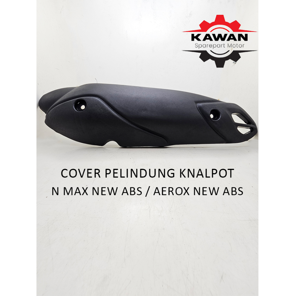 Tutup Knalpot Yamaha N Max New ABS / Aerox New ABS  Cover Tameng Pelindung Knalpot Motor N Max New A