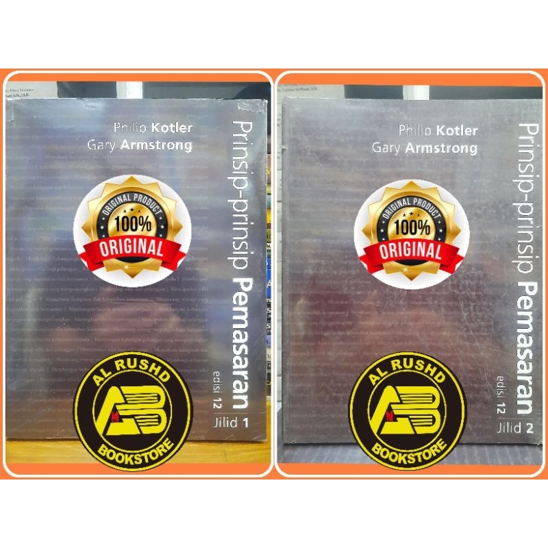 Buku (ORI 100%) PRINSIP-PRINSIP PEMASARAN > Philip Kotler - Gary Armstrong