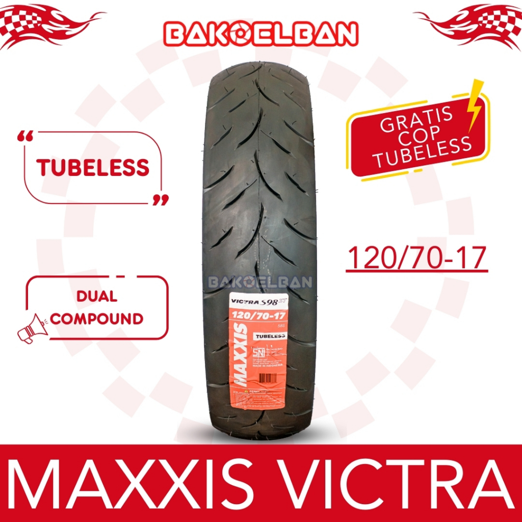 BAN MOTOR MAXXIS VICTRA 120/70-17