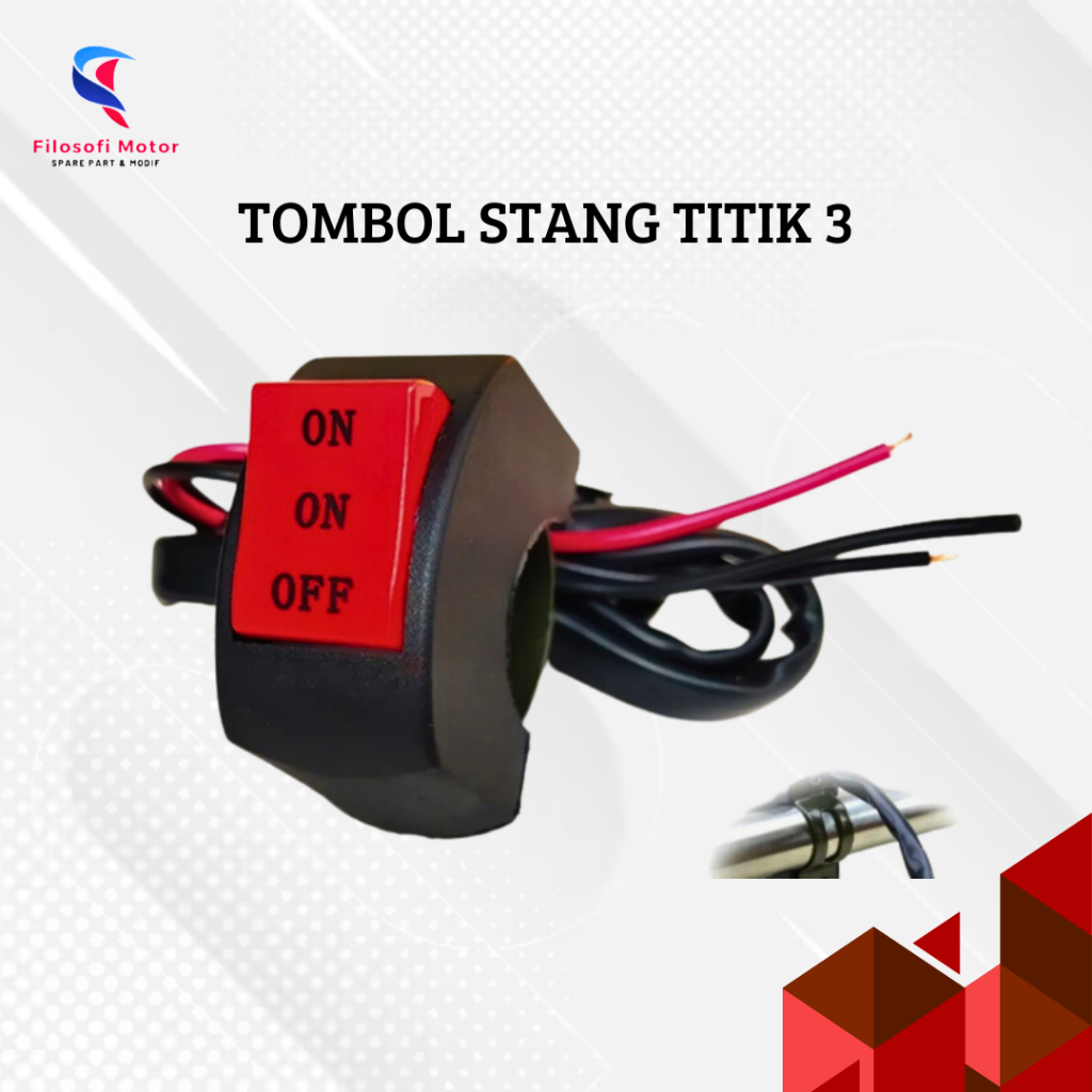 Tombol saklar 3 titik universal