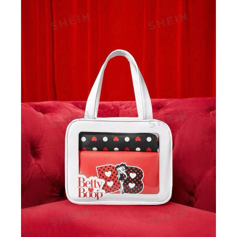 Betty Boop Cosmetic Bag - Pouch Betty Boop - Tas Kosmetik Betty Boop