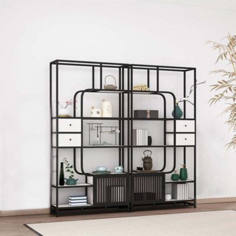 Rak Partisi 2 Unit Industrial ClasikITerima CustomIRak Sekat Ruangan