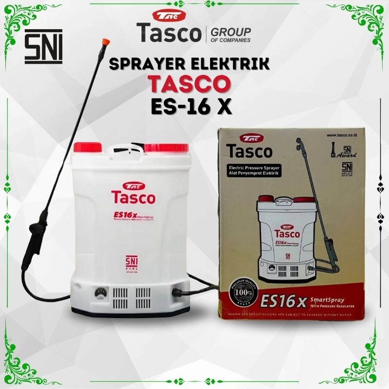 SPRAYER ELEKTRIK TASCO ES 16 X / TANGKI CAS TASCO / SPRAYER TASCO 16 LITER