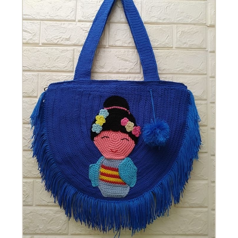 Tas Rajut Boho in series "Michiko Hobo"