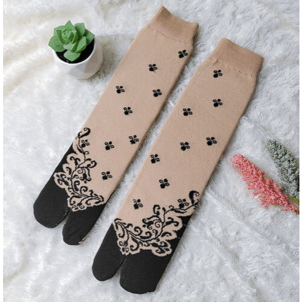 Kaos Kaki Jempol Motif Muslimah - Kaos Kaki Jempol Motif PROMO