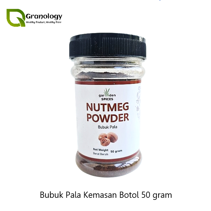 

Garden Spices Bumbu Kemasan Botol - Pala Bubuk (50 gram)