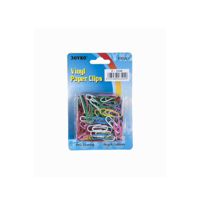 

Vinyl Paper Clips Joyko C-3100